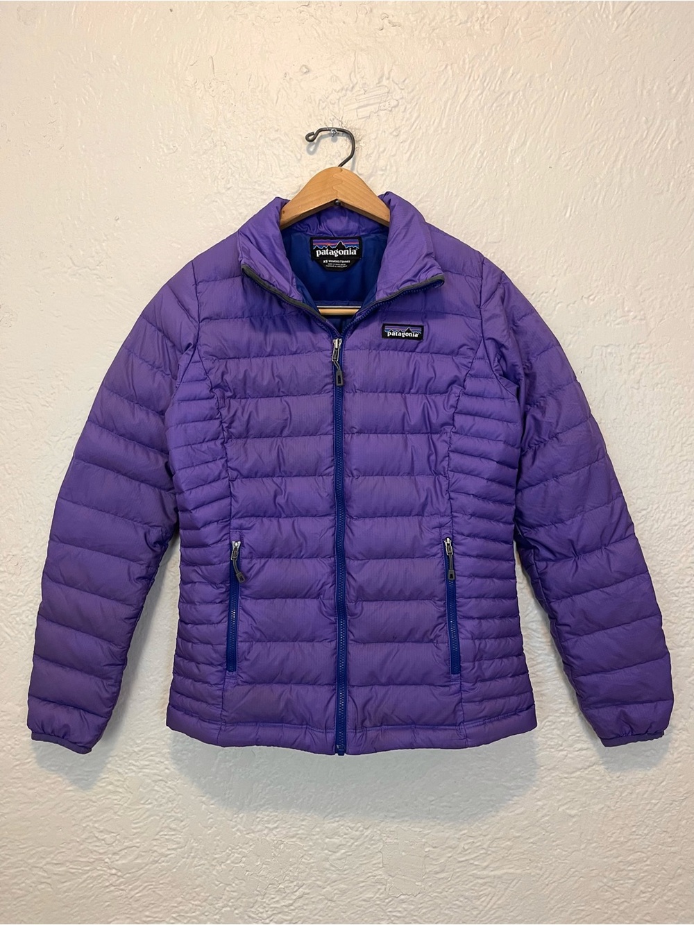 Patagonia Down Sweater Puffer Jacket Purple Violetti XS Violet